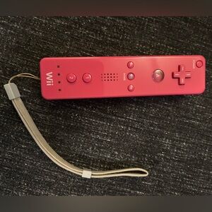 Pink Wii Remote Controller